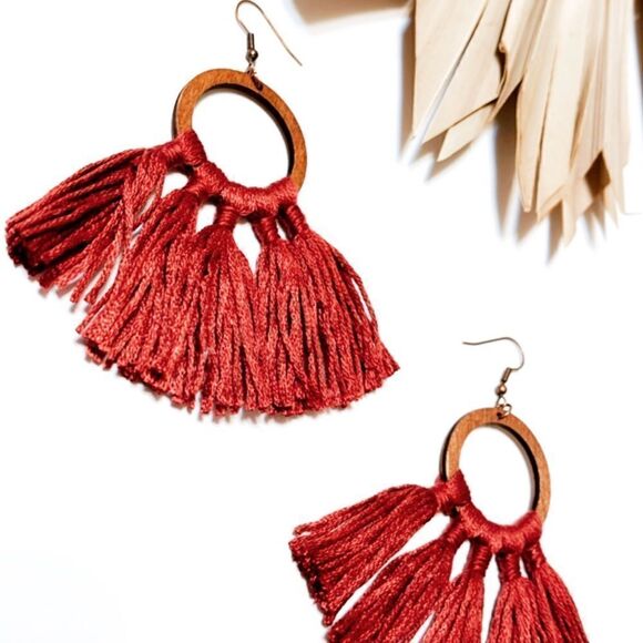 Boho statement earrings #784 - Picture 3 of 5